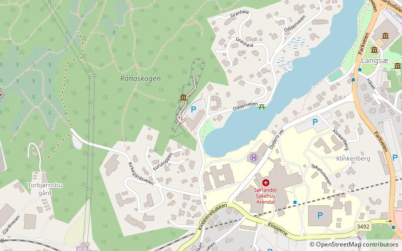 Bomuldsfabriken Kunsthall location map