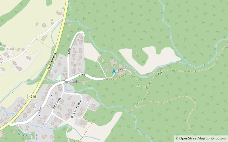 Tonstad location map