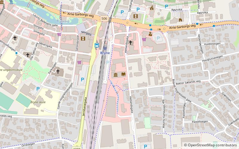 Garborg Centre location map