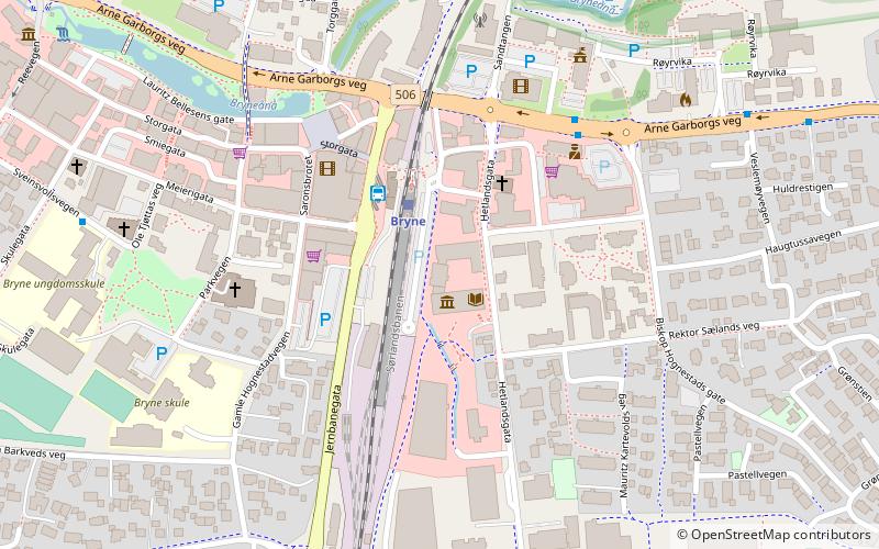 Forum Jæren location map