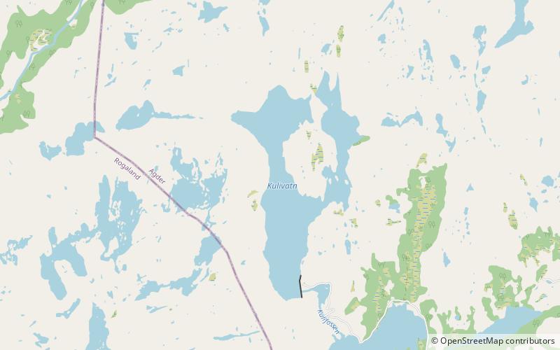 Kulivatnet location map