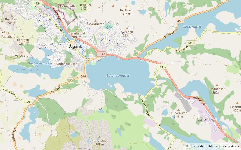 edlandsvatnet location map