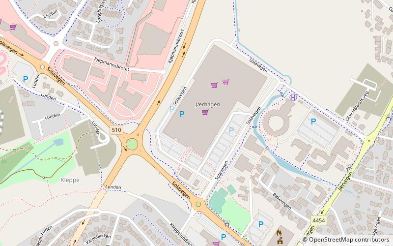 Jærhagen location map