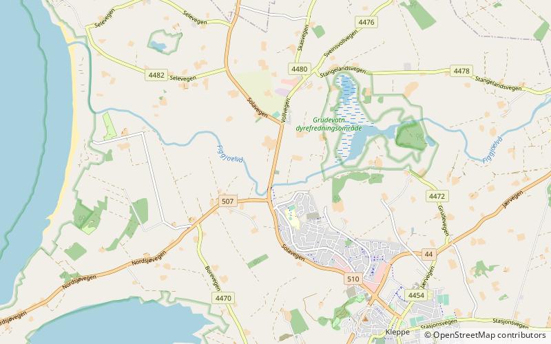 Bore Church location map