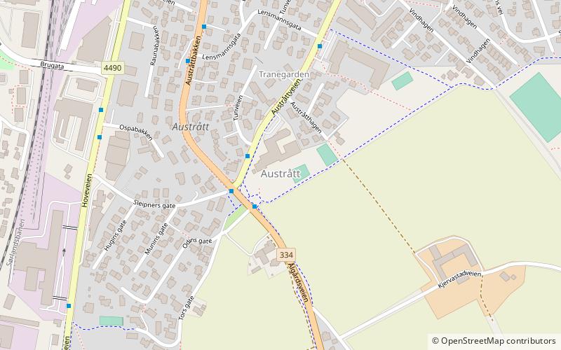 austratt sandnes location map