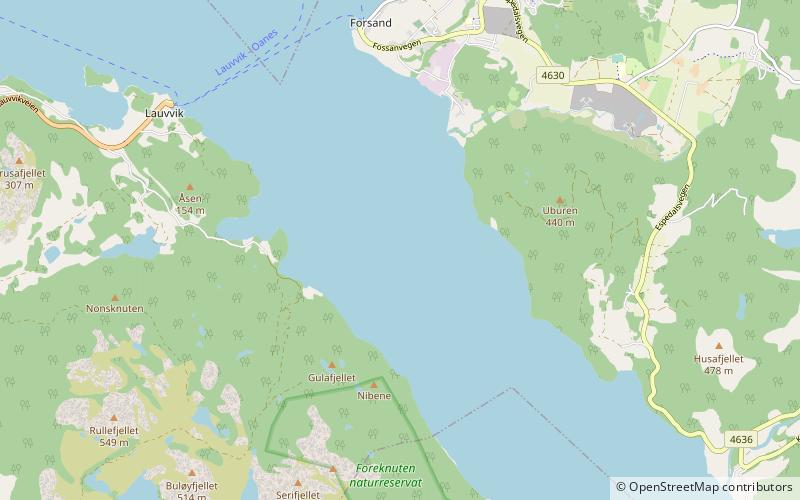 Høgsfjorden location map