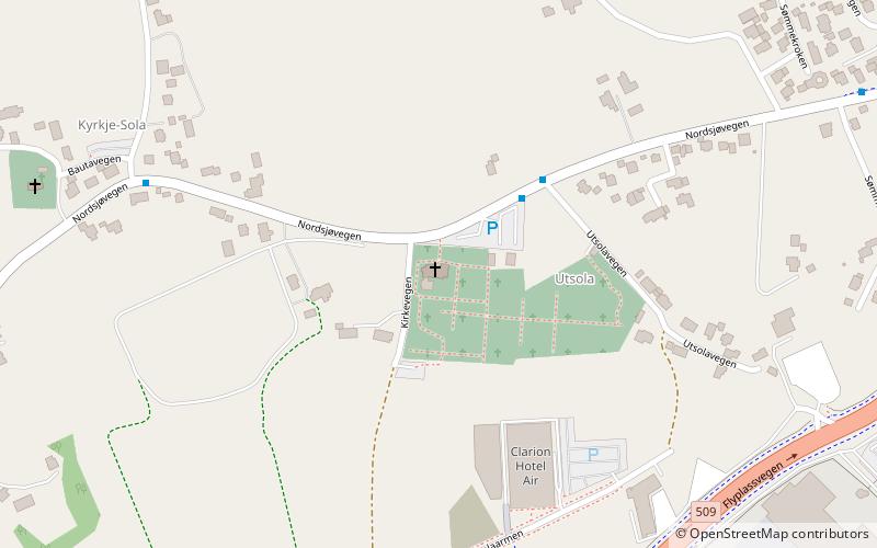 Sola Church location map