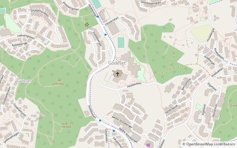 Gausel Church location map
