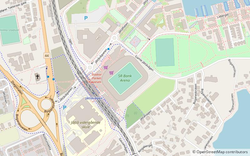 Viking-Stadion location map