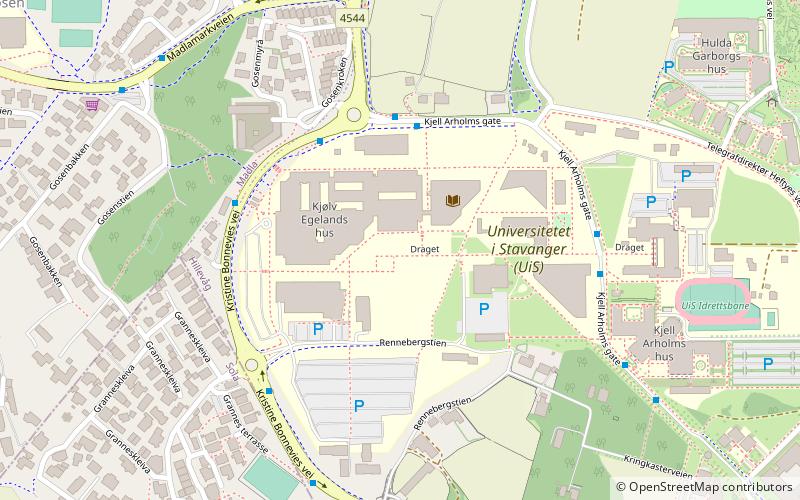 University of Stavanger location map