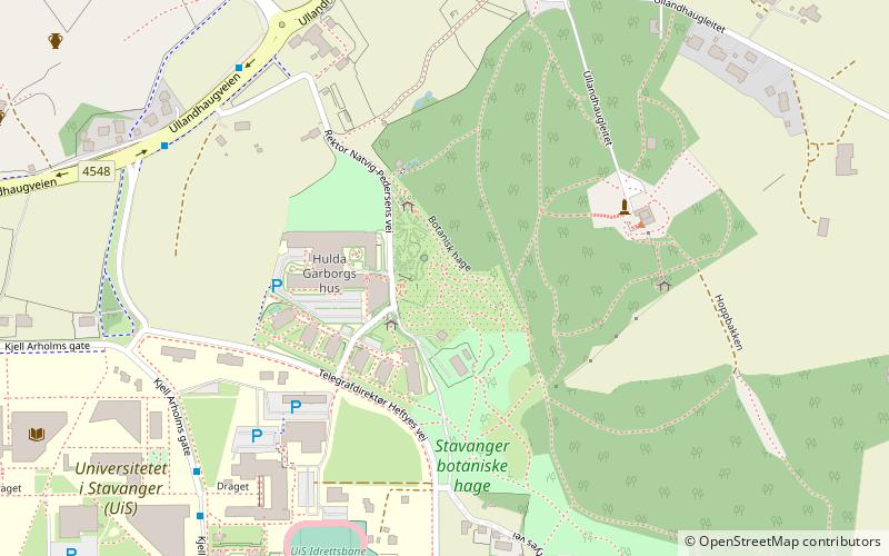 Stavanger Botanisk Hage location map