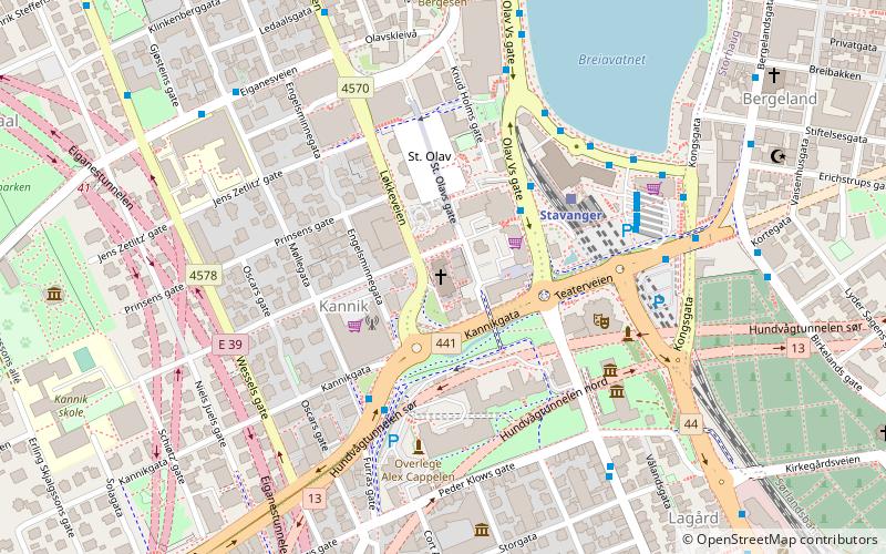 St. Svithun's Church location map