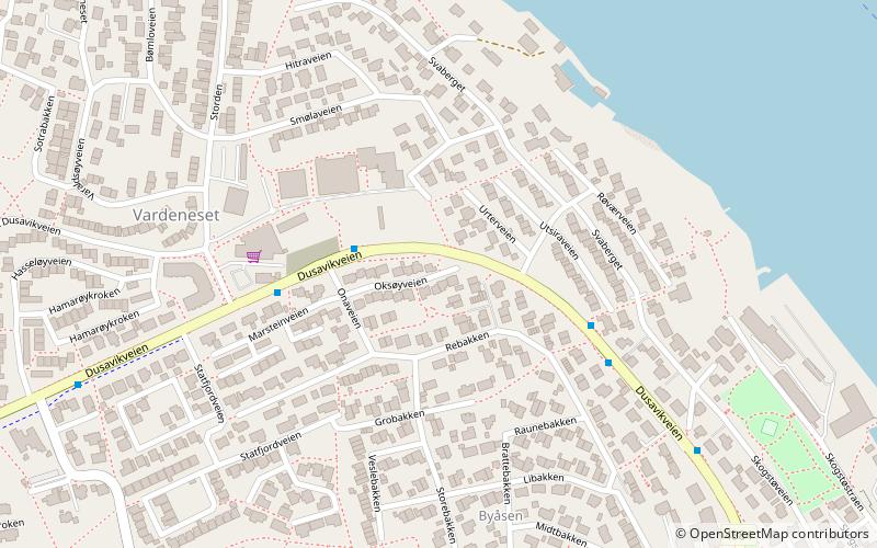 Ytre Tasta location map