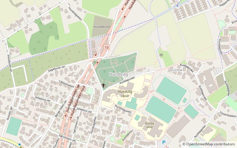 Hundvåg location map