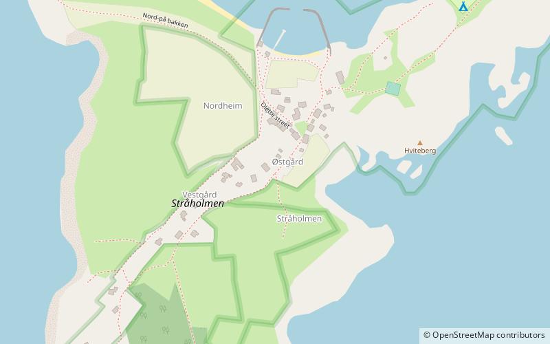 straholmen location map