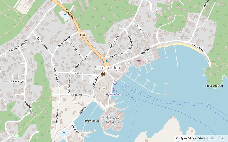 Skjærhallen location map