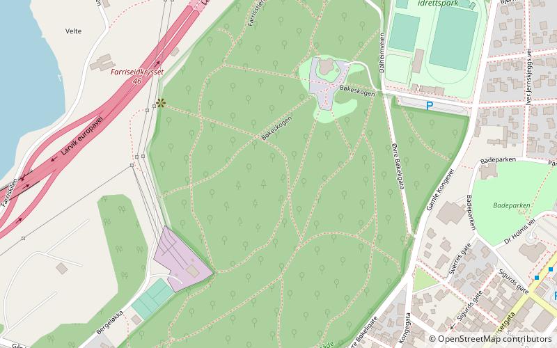 Bøkeskogen location map
