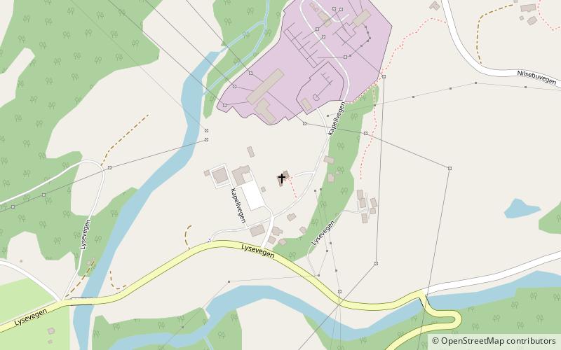 Lyse Chapel location map