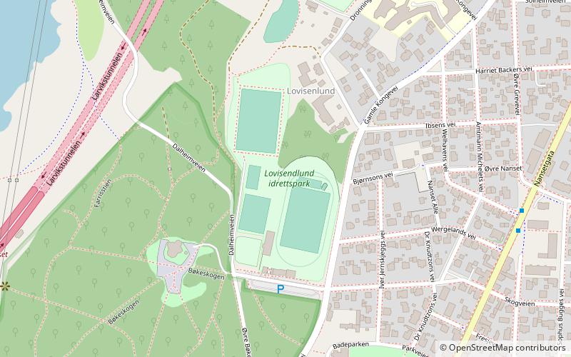 lovisenlund larvik location map