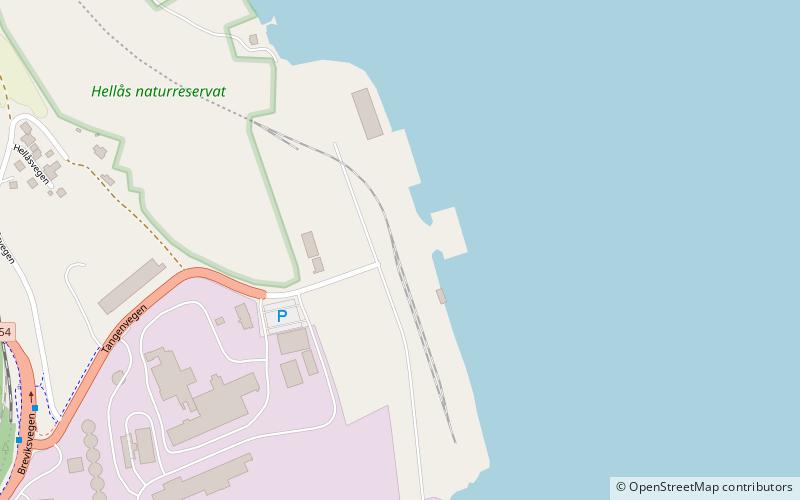 Grenland Terminal location map