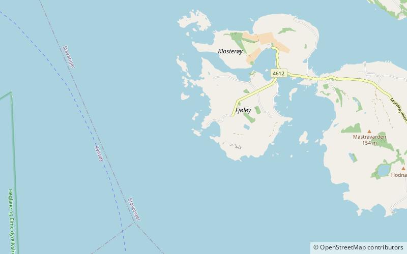 Fjøløy Lighthouse location map