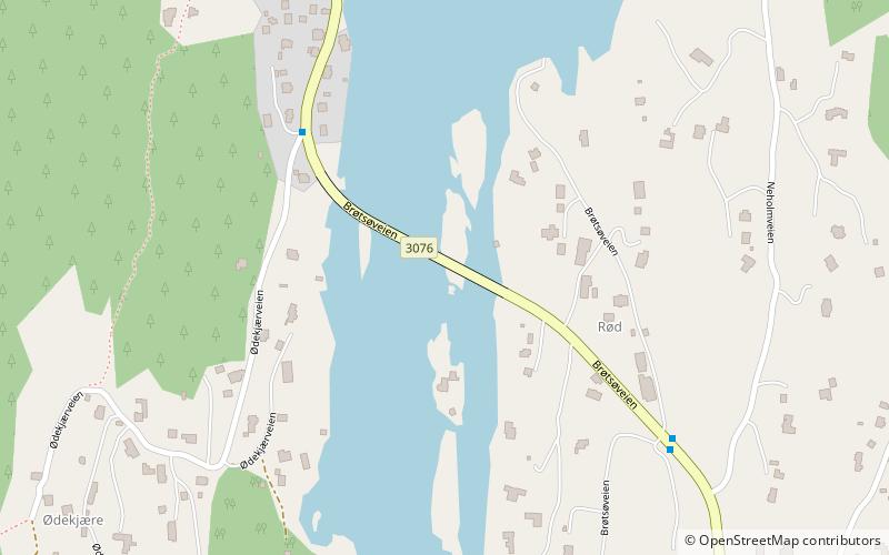Røssesund Bridge location map