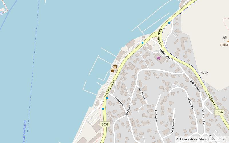 gokstad kystlag sandefjord location map