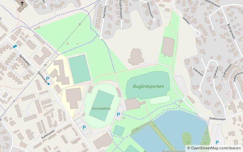 Bugårdsparken location map