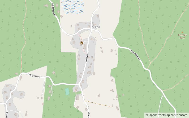 Veierland location map