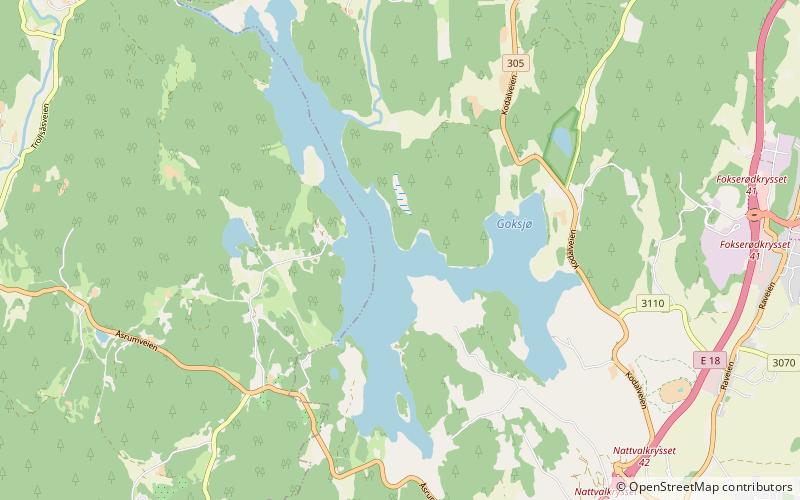 Goksjø location map
