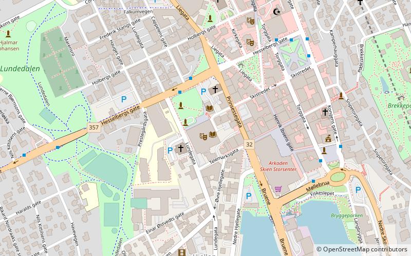 Ibsenhuset location map