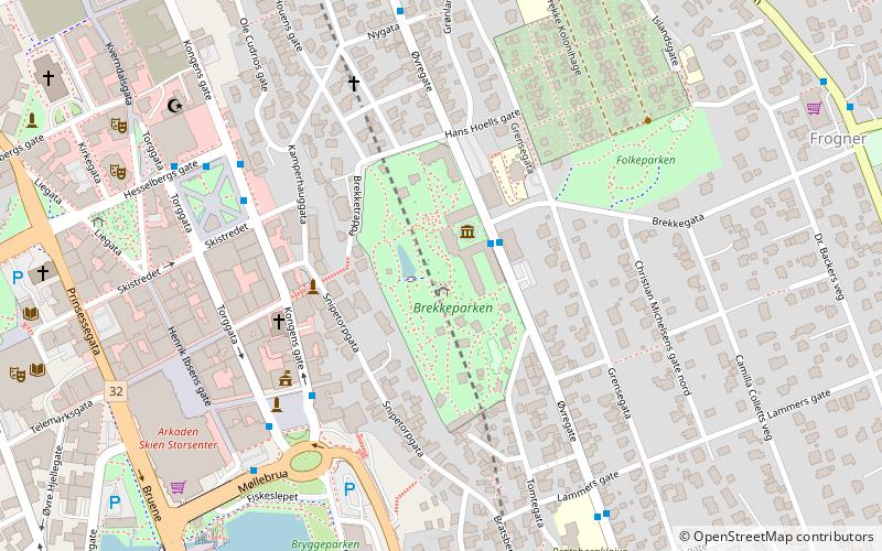 Brekkeparken location map