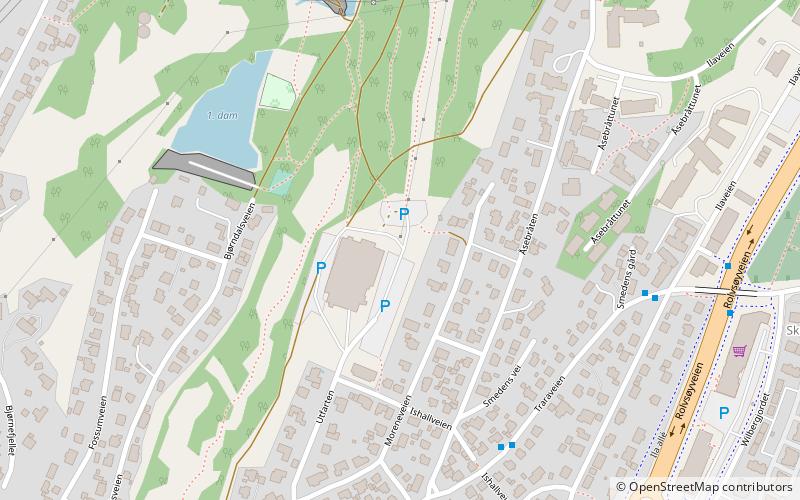 Stjernehallen location map