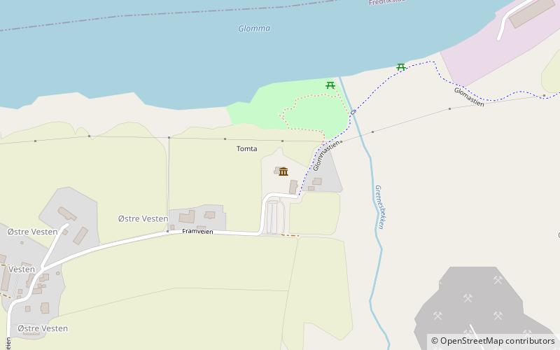 Roald Amundsens Minne location map