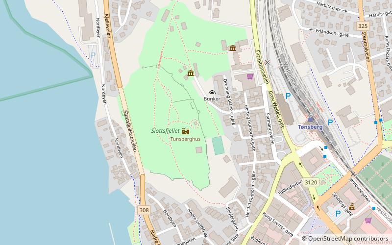 Slottsfjellstårnet location map