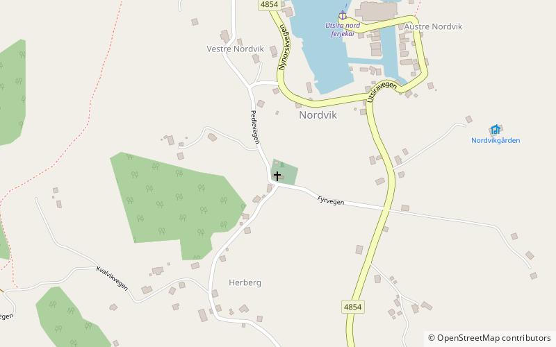 Utsira Church location map