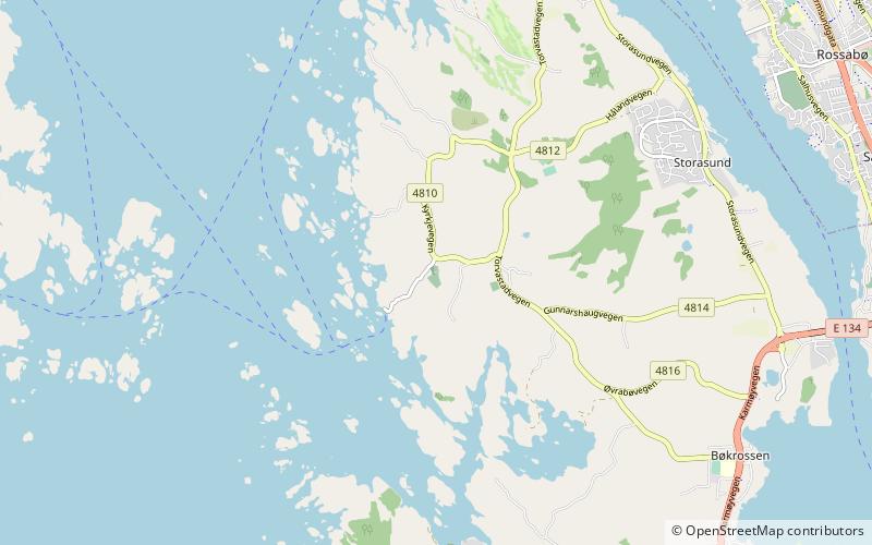 Torvastad Church location map