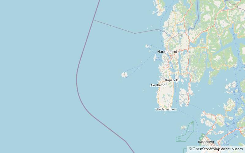 Utsira Lighthouse location map