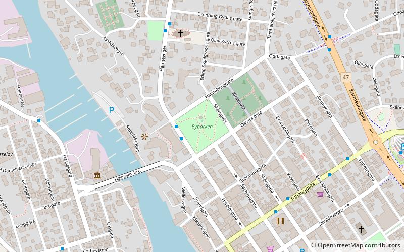 byparken haugesund location map