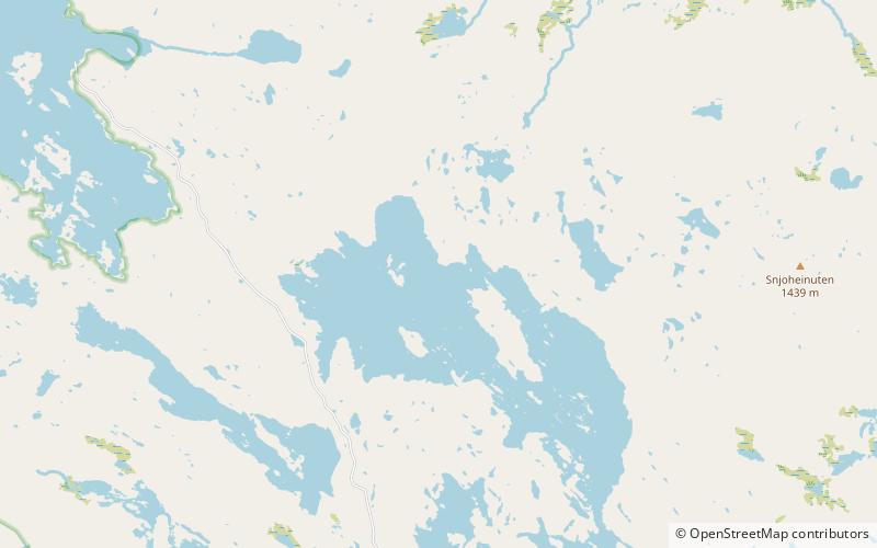 reinevatn location map
