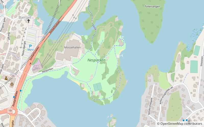 nesparken moss location map