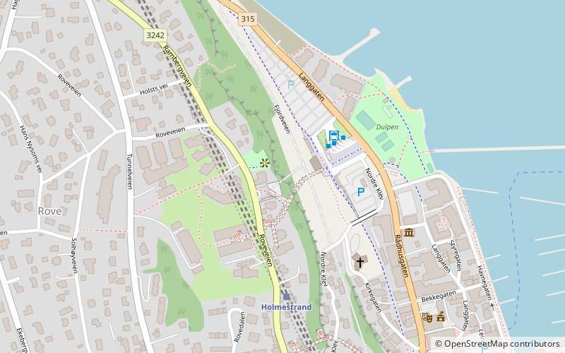 Holmestrandsporten location map