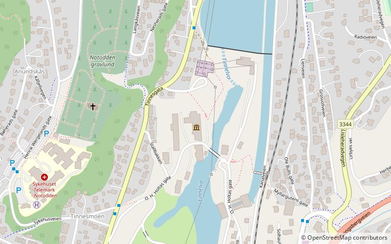 Telemarksgalleriet / Lysbuen location map