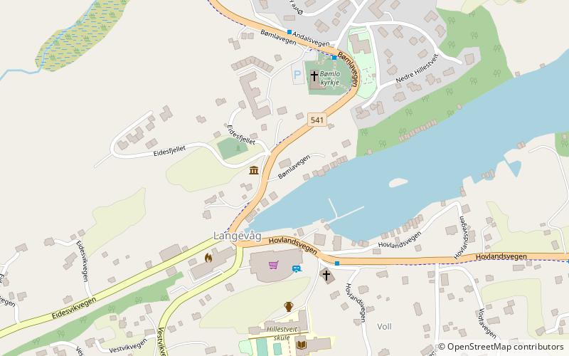 Bømlo Church location map