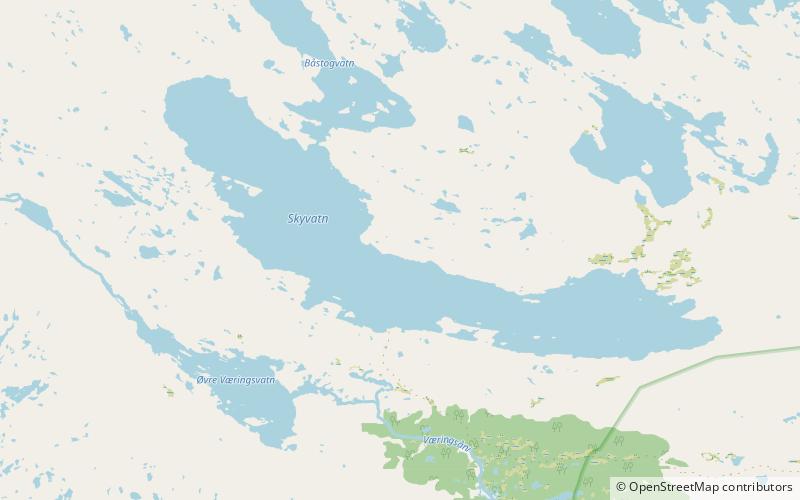 skyvatn location map