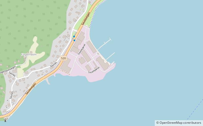 Sauda Motorbåt Forening location map
