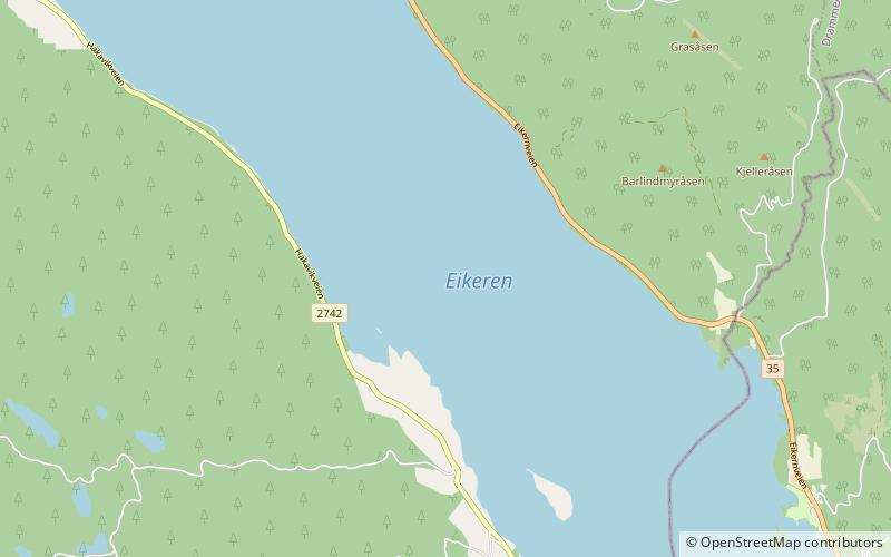 Eikeren location map
