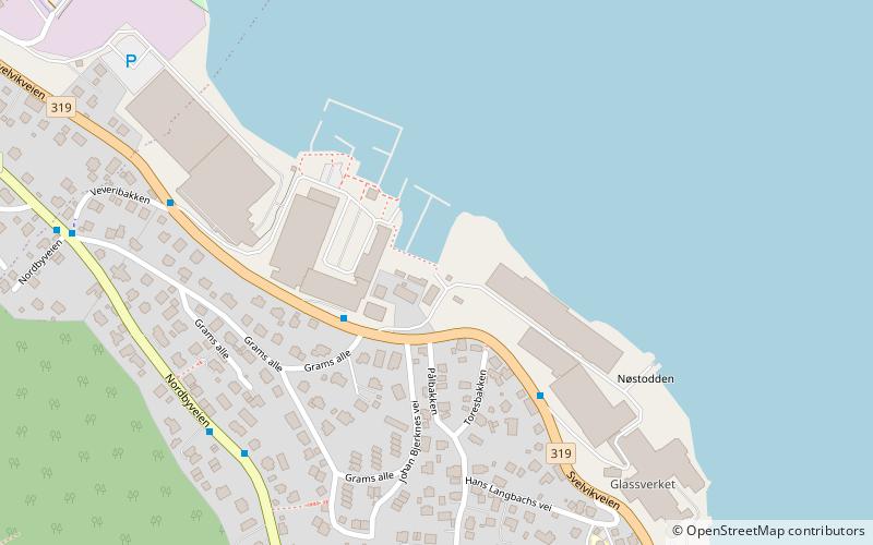 Glassverket IF location map