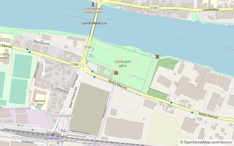 Gulskogen Manor location map
