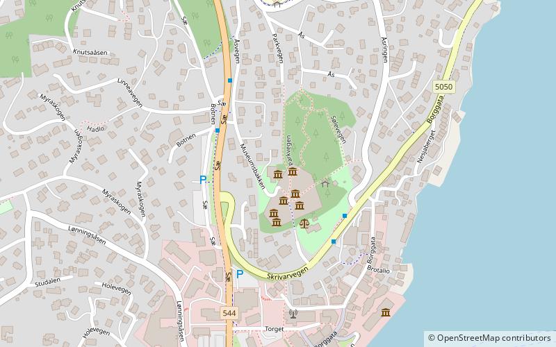 Sunnhordland Museum location map